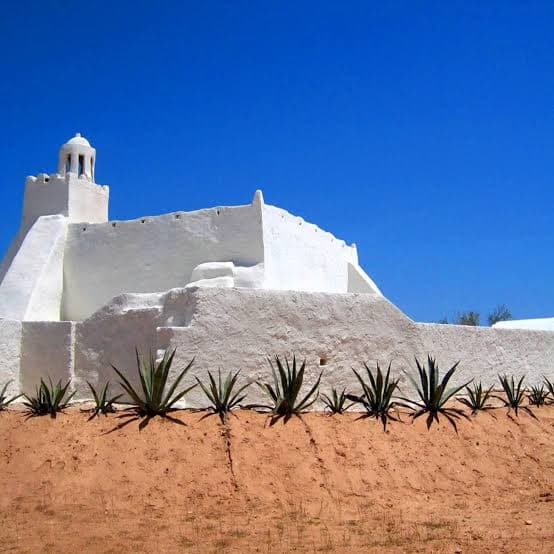 Djerba mosque view